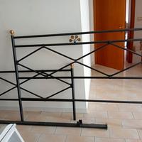 letto in ottone