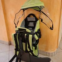 Zaino Porta Bambino Trekking Verde NUOVO