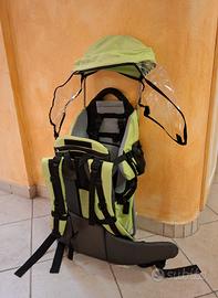 Zaino Porta Bambino Trekking Verde NUOVO