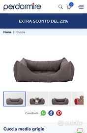 Divano per cane - petfriendly per dormire