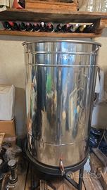 botte alimentare acciaio inox per vino  da 300l