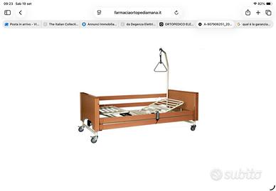 Letto da degenza elettrico
