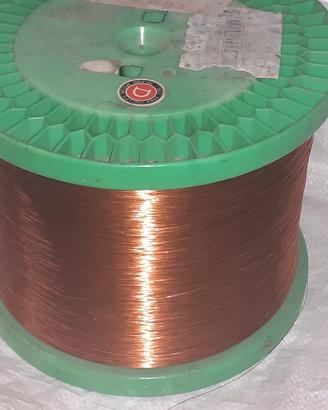 bobina filo rame smaltato grado 2 diam. 0.45
