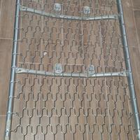 Rete letto singolo 80X190 in maglia e materasso