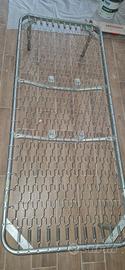 Rete letto singolo 80X190 in maglia e materasso