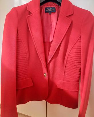 giacca Luisa spagnoli rossa elegante taglia media