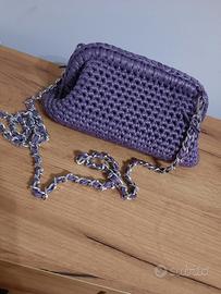 Borsa donna clutch ecopelle