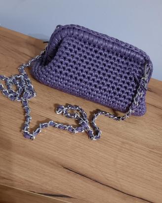 Borsa donna clutch ecopelle