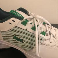 Lacost Sport - Sneakers bianche e verdi n. 41