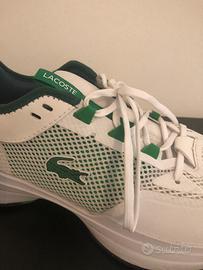 Lacost Sport - Sneakers bianche e verdi n. 41