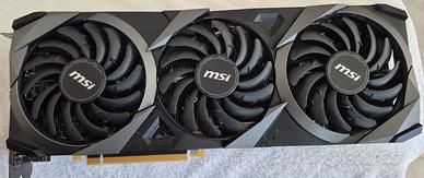 MSI RTX 3070 Ti Ventus 3X 8G OC testata perfetta