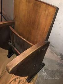 Poltrone cinema / teatro anni '50