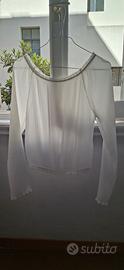 Blusa plissettata