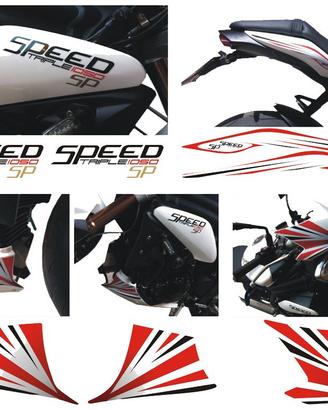 adesivi Triumph Speed Triple 1050 2011
