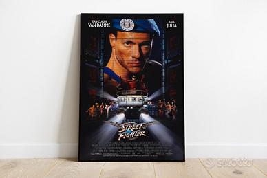 #322 - Poster Locandina Film "Street Fighter"