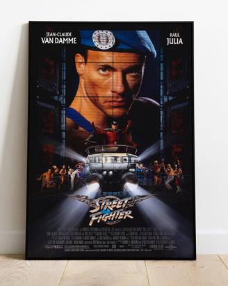 #322 - Poster Locandina Film "Street Fighter"