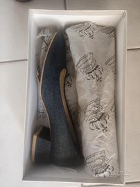 decolte' effetto jeans