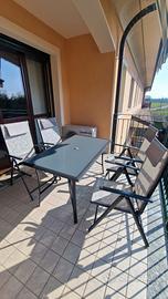 Set Tavolo+4 sedie da esterno