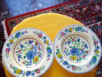 Piatti antichi porcellana inglese Regency Mason's