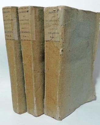 RIME. DI GABRIELLO CHIABRERA. 1807-1808