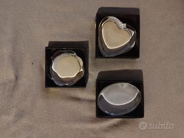 Ricamo - Fermacarte in vetro