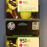 Cartuccia Hp 951xl Magenta originale nuova