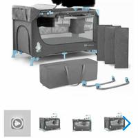 Lettino campeggio Kindercraft modello Joy