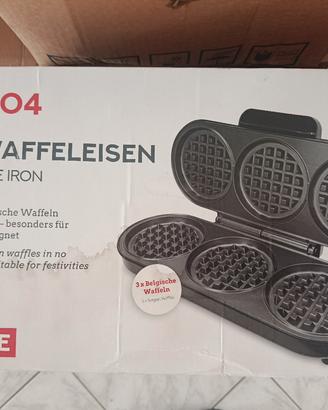 Piastra elettrica per waffle