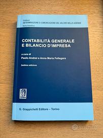 Contabilità generale e bilancio d’impresa
