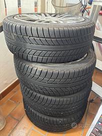 gomme con cerchi in lega