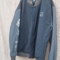 Vans Giacca Bomber Varsity XXL Uomo Nera Grigia