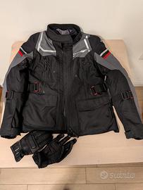 Giacca moto touring donna 4 stagioni Clover