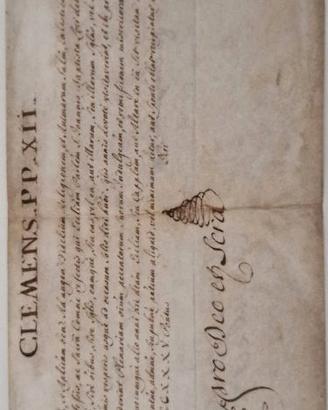 Bolla papale del 1736