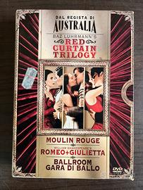 Box Set RED CURTAIN TRILOGY 3 DVD Baz Luhrmann