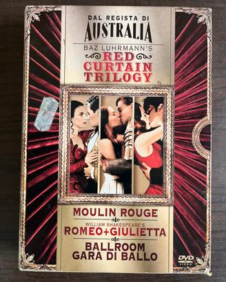 Box Set RED CURTAIN TRILOGY 3 DVD Baz Luhrmann