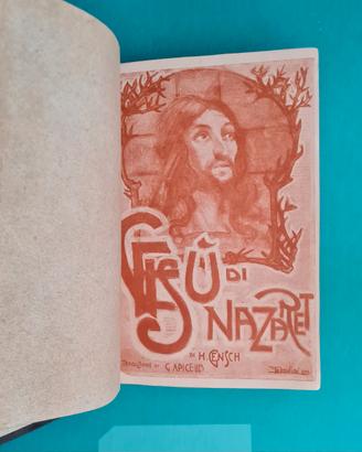 Libro del 1906 Gesù di Nazareth di H. Gensch 