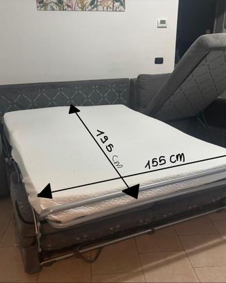 Divano letto con penisola
