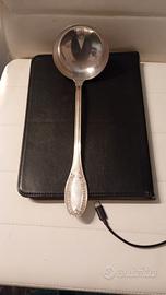 mestolo da zuppa in Argento 800,stile Impero,235 g