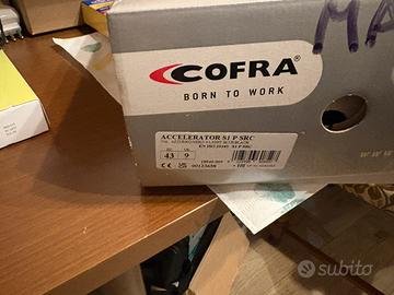 Scarpe antinfortunistiche n43 uomo  cofra
