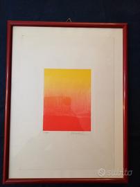 Quadro "Il tramonto" di Erio Carnevali