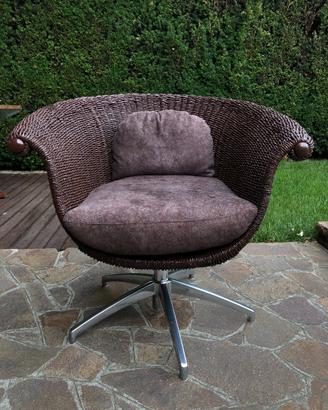 Poltrone design in midollino
