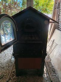 forno a legna da interno/esterno