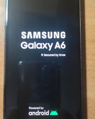 Samsung A6 + caricabatterie microsd 128 GB omaggio