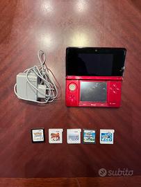 Nintendo 3DS + 2 giochi pokemon e 3 super mario