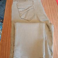 Pantaloni cotone Emanuela Costa fonna