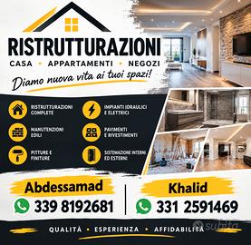 Ristrutturazione e tinteggiatura