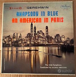 Vinile 33 Gershwin Rhapsody in blue