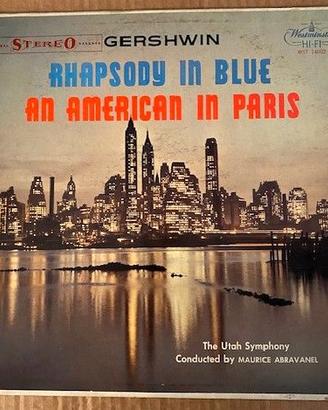 Vinile 33 Gershwin Rhapsody in blue
