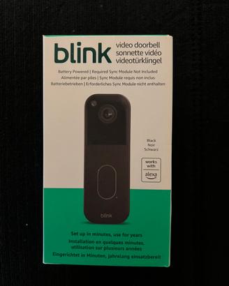 Video doorbell Blink