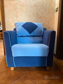 Poltrona singola sfoderabile